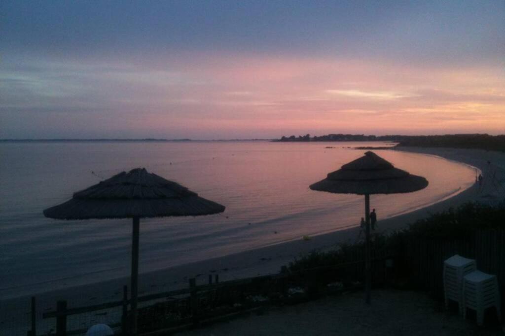 Maison avec jardin clos. Animaux acceptés - Wifi - Proche plages de la Trinité sur Mer et Carnac Esterno foto