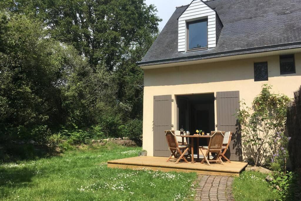 Maison avec jardin clos. Animaux acceptés - Wifi - Proche plages de la Trinité sur Mer et Carnac Esterno foto